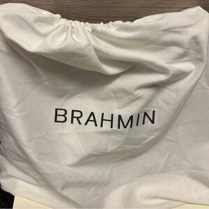 Brahmin Croc Print Ivory Ombré Bag w/ original dust bag